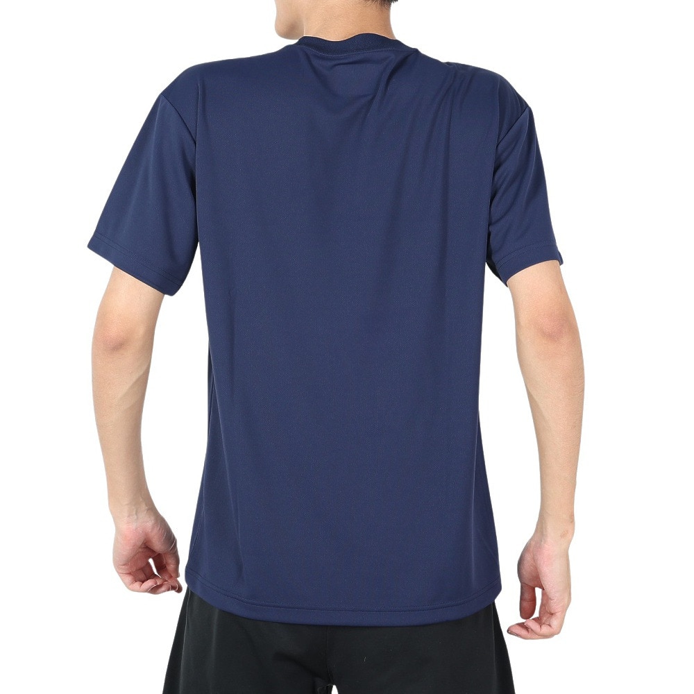 スポルディング（SPALDING）（メンズ）バスケットボールウェア UVカット Tシャツ ピクトグラム SMT23019NV 速乾