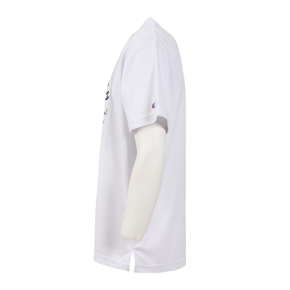 チャンピオン（CHAMPION）（メンズ）バスケットボールウェア UVカット ショートスリーブTシャツ C3-XB312 010