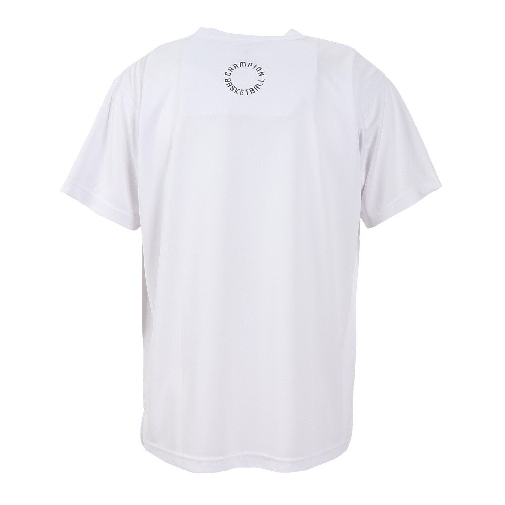 チャンピオン（CHAMPION）（メンズ）バスケットボールウェア UVカット ショートスリーブTシャツ C3-XB312 010