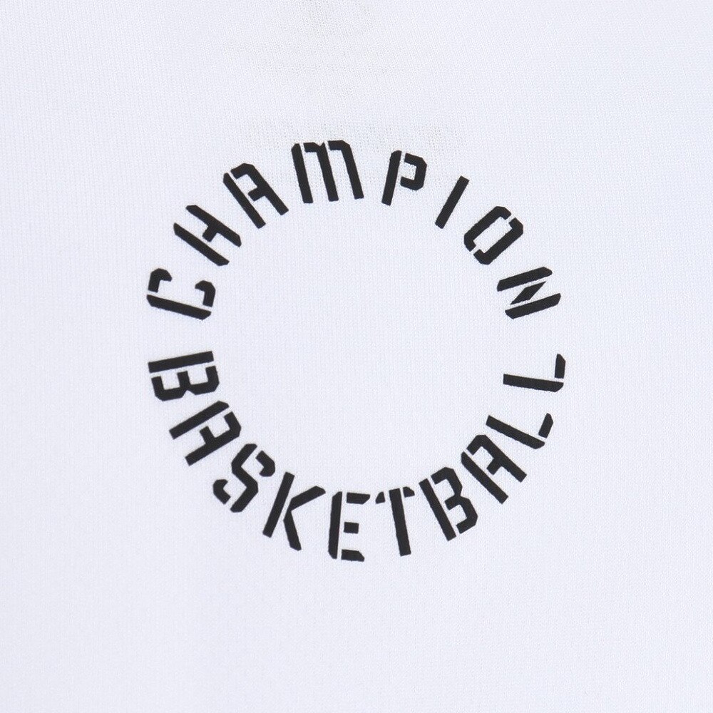 チャンピオン（CHAMPION）（メンズ）バスケットボールウェア UVカット ショートスリーブTシャツ C3-XB312 010