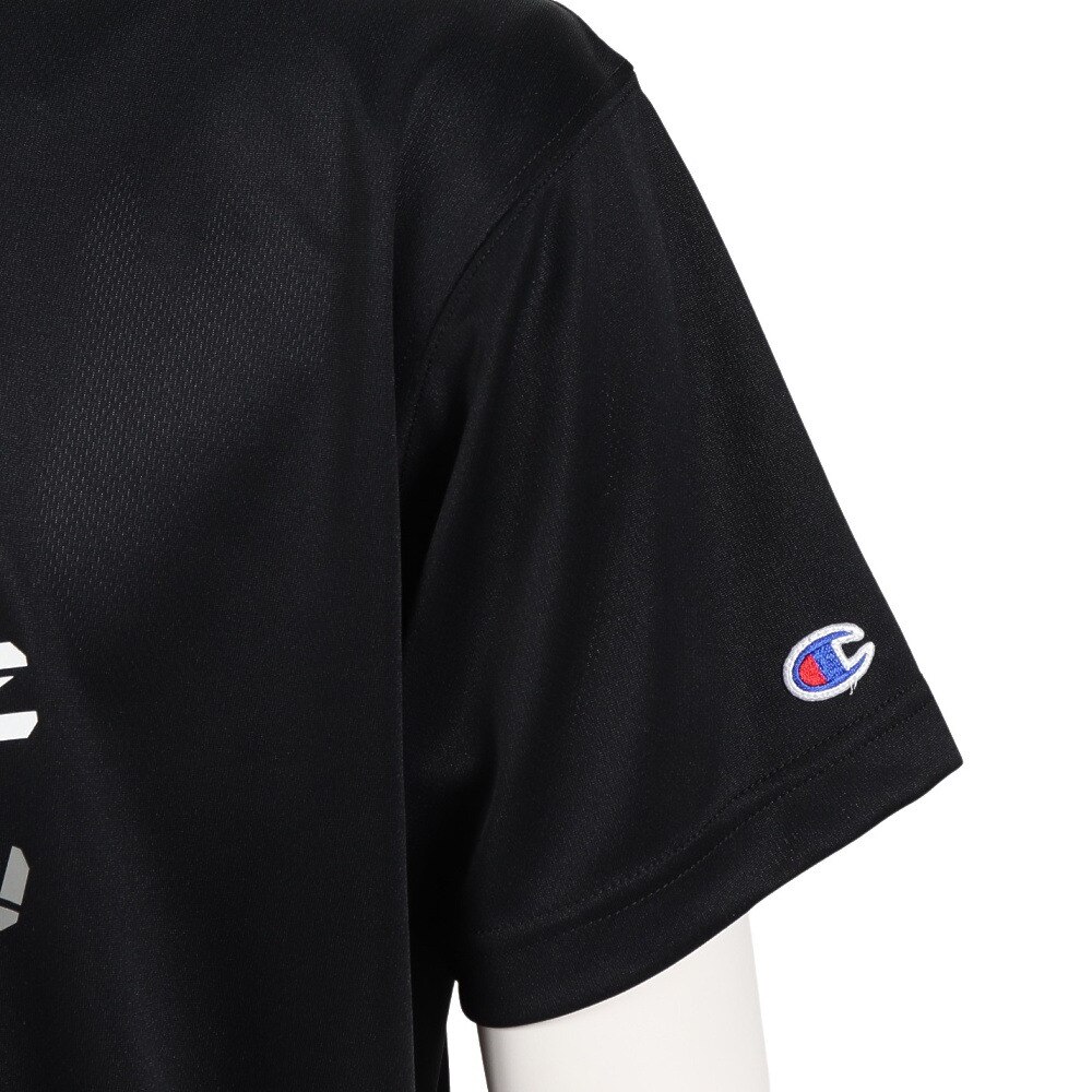 チャンピオン（CHAMPION）（メンズ）バスケットボールウェア UVカット ショートスリーブTシャツ C3-XB312 090