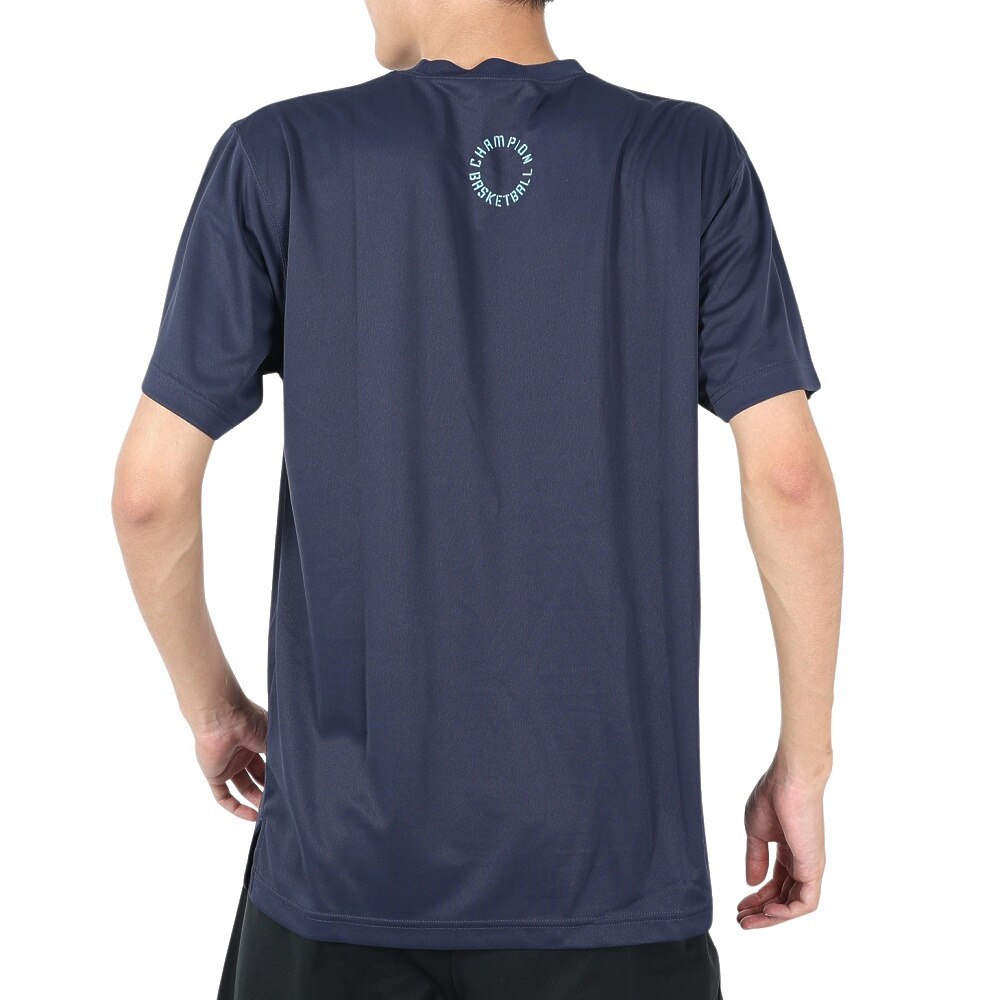 チャンピオン（CHAMPION）（メンズ）バスケットボールウェア UVカット ショートスリーブTシャツ C3-XB312 370