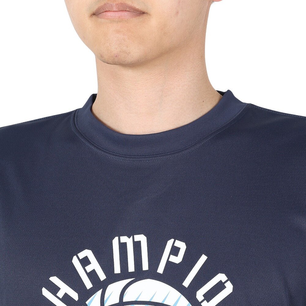 チャンピオン（CHAMPION）（メンズ）バスケットボールウェア UVカット ショートスリーブTシャツ C3-XB312 370