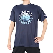 チャンピオン（CHAMPION）（メンズ）バスケットボールウェア UVカット ショートスリーブTシャツ C3-XB312 370 速乾