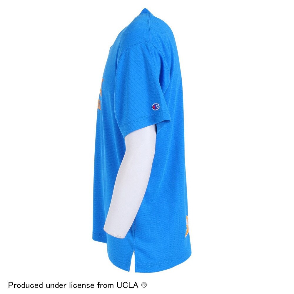 チャンピオン（CHAMPION）（メンズ）バスケットボールウェア UVカット UCLAショートスリーブTシャツ C3-XB364 34C  スポーツ用品はスーパースポーツゼビオ