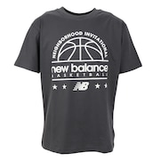 ニューバランス（new balance）（メンズ）バスケットボールウェア Hoops Invitational 半袖Tシャツ MT31586ACK