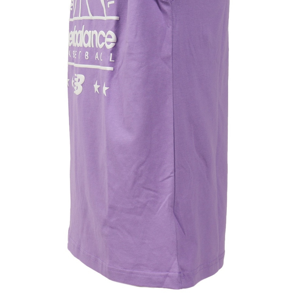 ニューバランス（new balance）（メンズ）バスケットボールウェア Hoops Invitational 半袖Tシャツ MT31586TWI