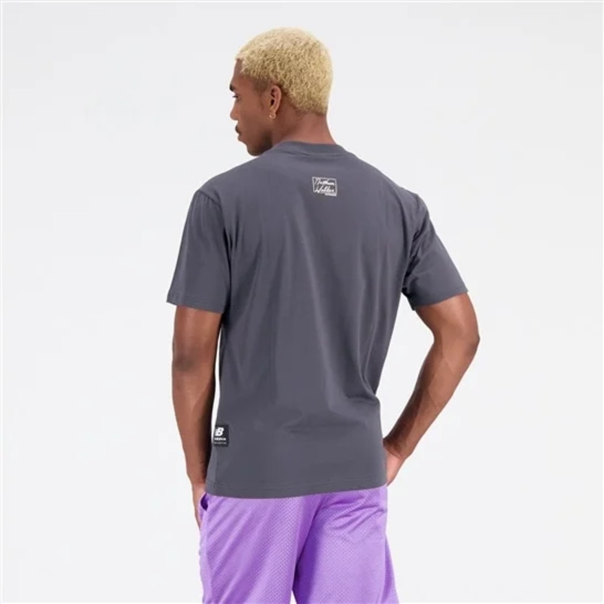 ニューバランス（new balance）（メンズ）バスケットボールウェア Hoops Artist Pack ショートスリーブTシャツ MT31589ACK