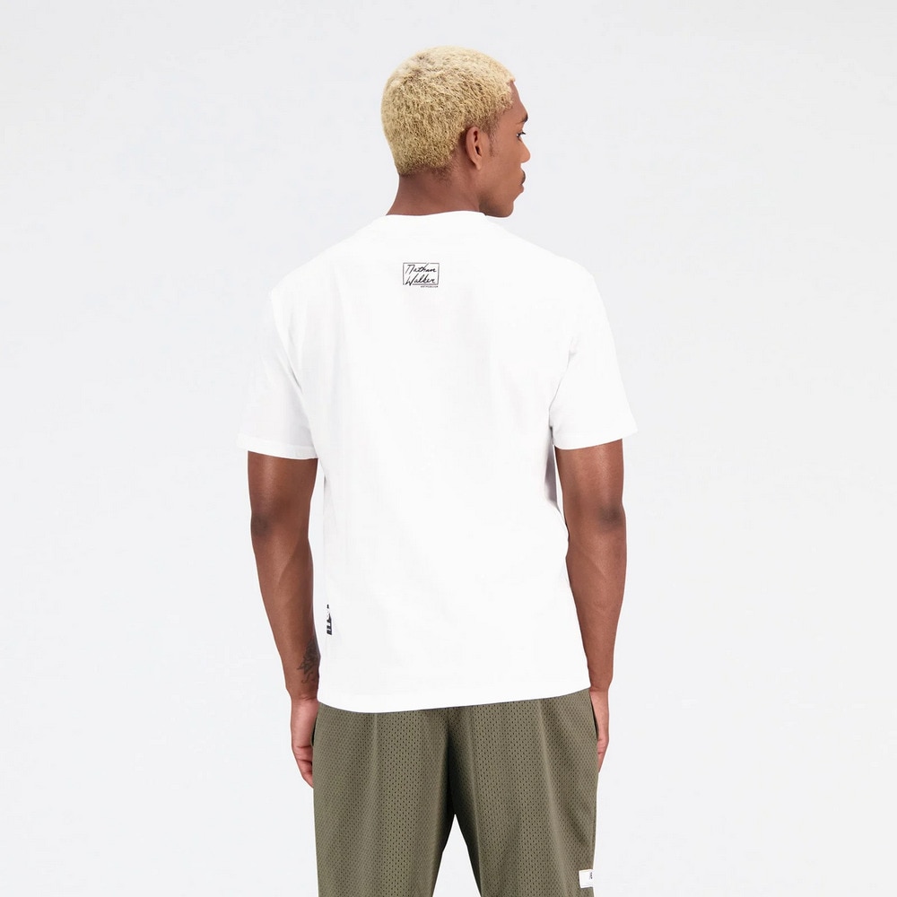 ニューバランス（new balance）（メンズ）バスケットボールウェア Hoops Artist Pack ショートスリーブTシャツ MT31589WT