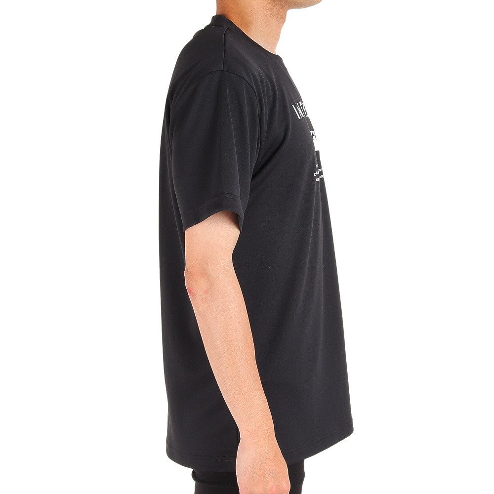 インザペイント（IN THE PAINT）（メンズ）バスケットボールウェア 半袖Tシャツ ITP23306BLK 速乾