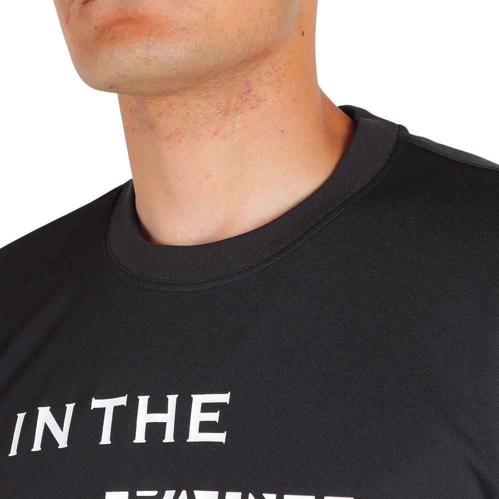 インザペイント（IN THE PAINT）（メンズ）バスケットボールウェア 半袖Tシャツ ITP23306BLK 速乾