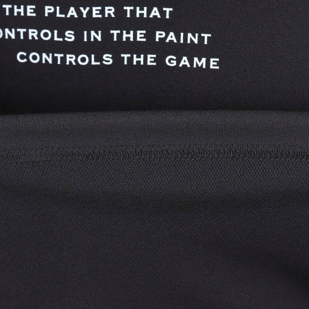 インザペイント（IN THE PAINT）（メンズ）バスケットボールウェア 半袖Tシャツ ITP23306BLK 速乾