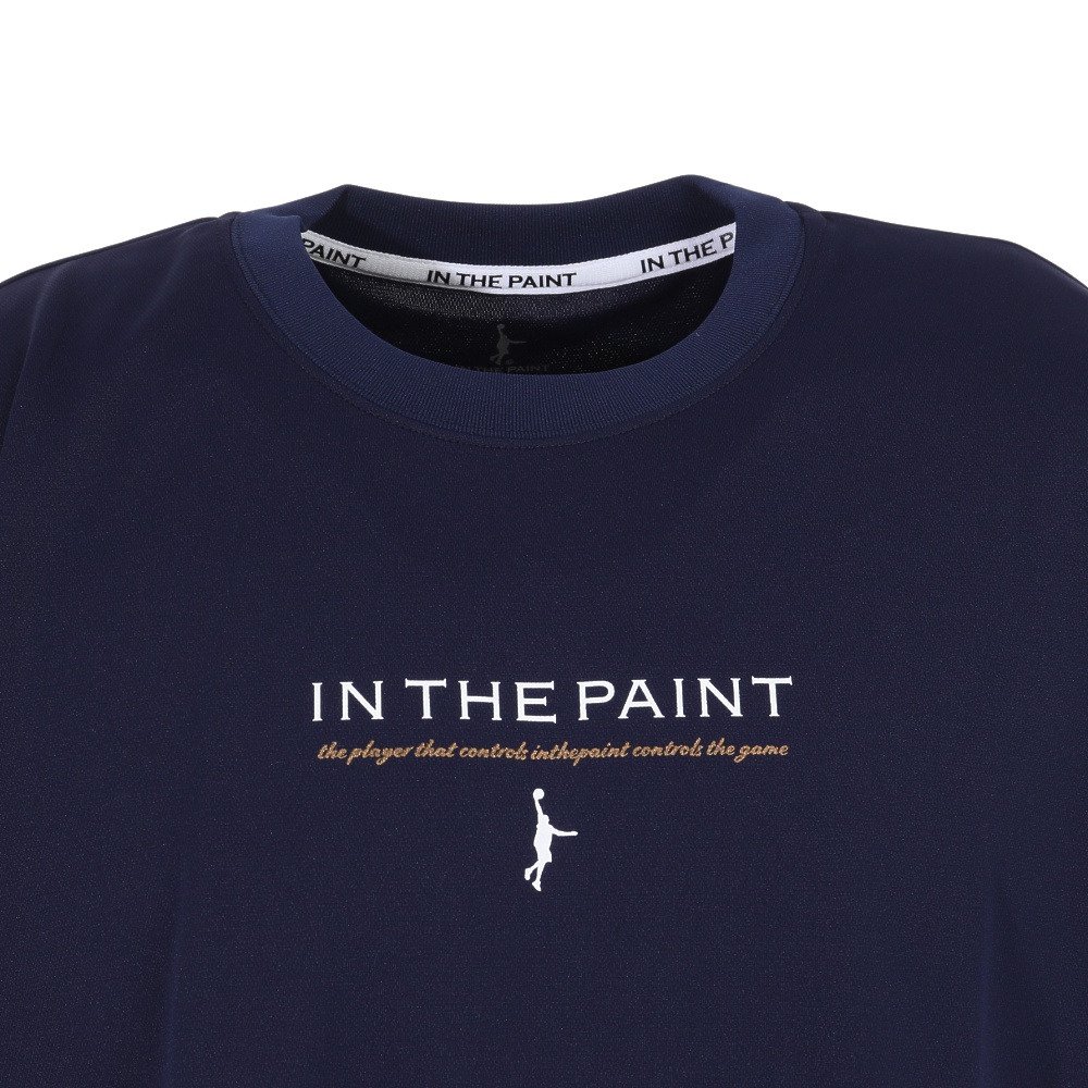インザペイント（IN THE PAINT）（メンズ、レディース）バスケットボールウェア 半袖Tシャツ ITP23307NVY