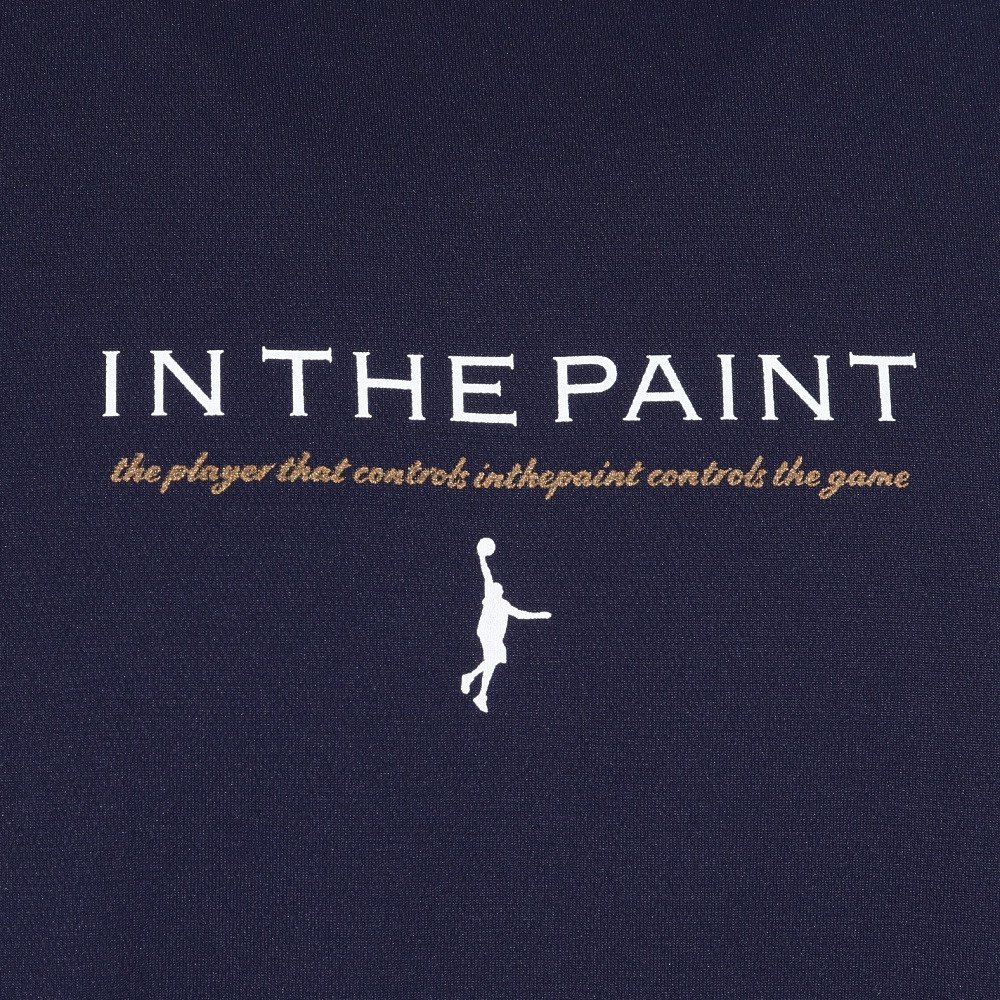 インザペイント（IN THE PAINT）（メンズ、レディース）バスケットボールウェア 半袖Tシャツ ITP23307NVY