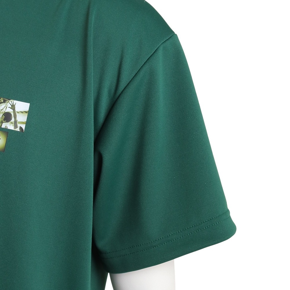 インザペイント（IN THE PAINT）（メンズ）バスケットボールウェア 半袖Tシャツ ITP23308GRN 速乾