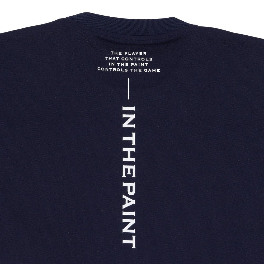 インザペイント（IN THE PAINT）（メンズ、レディース）バスケットボールウェア 半袖Tシャツ ITP23309NVY