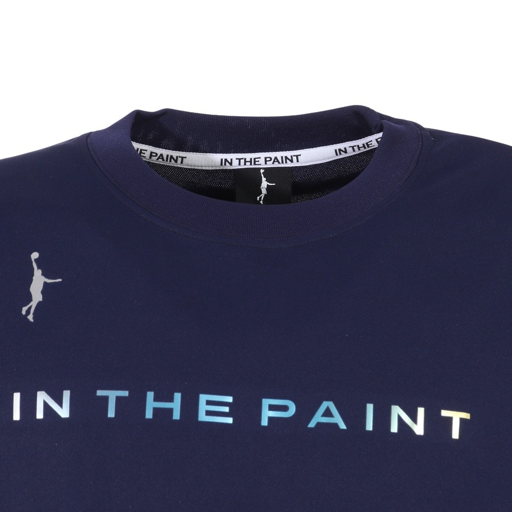 インザペイント（IN THE PAINT）（メンズ、レディース）バスケットボールウェア 半袖Tシャツ ITP23337NVY 速乾