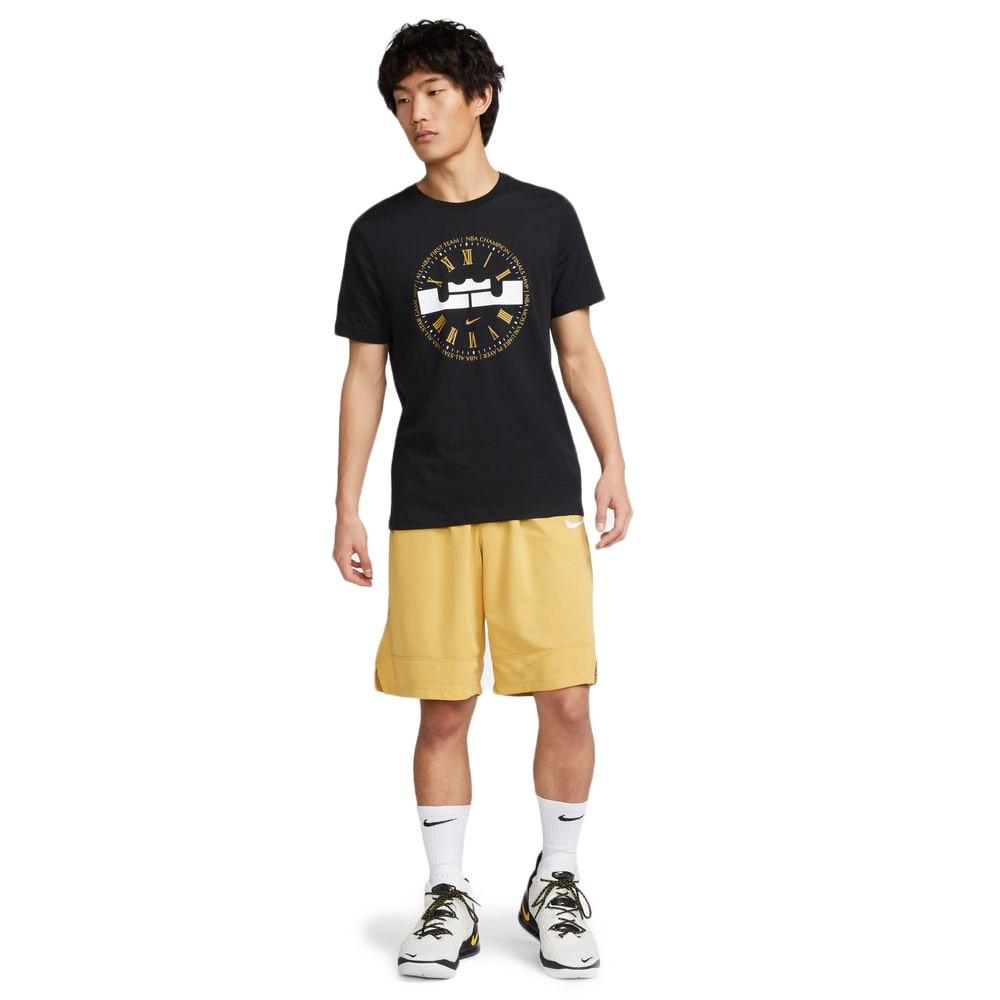 ナイキ（NIKE）（メンズ）バスケットボールウェア レブロン ドライフィット 半袖Tシャツ DZ2703-010