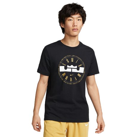ナイキ（NIKE）（メンズ）バスケットボールウェア レブロン ドライフィット 半袖Tシャツ DZ2703-010