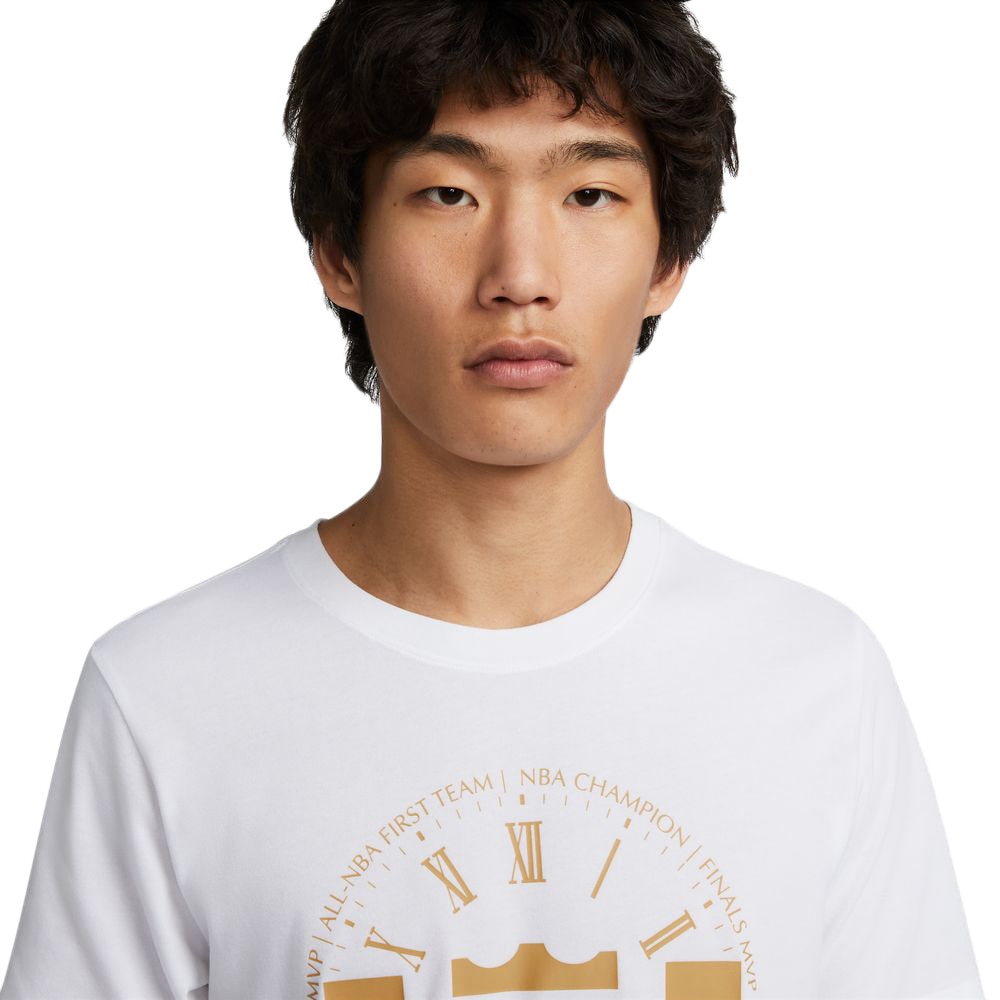 ナイキ（NIKE）（メンズ）バスケットボールウェア レブロン ドライフィット 半袖Tシャツ DZ2703-100 速乾
