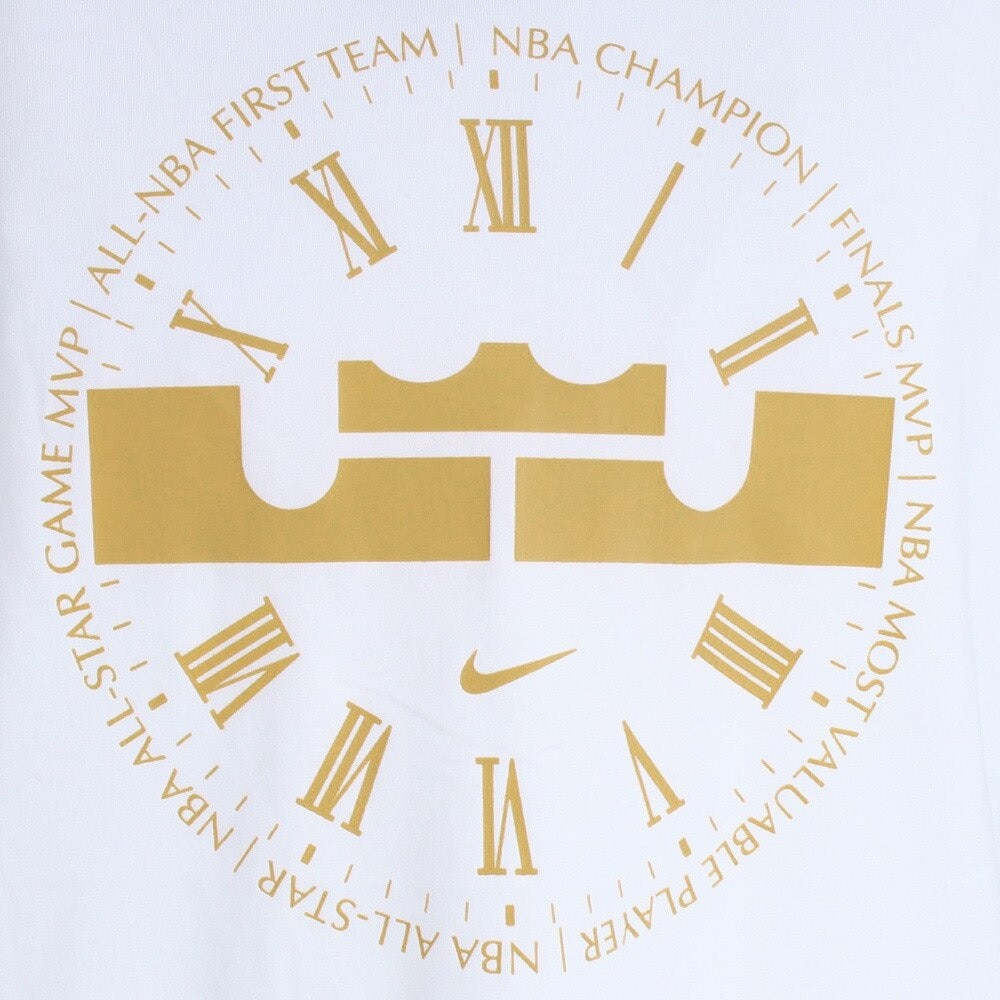 ナイキ（NIKE）（メンズ）バスケットボールウェア レブロン ドライフィット 半袖Tシャツ DZ2703-100 速乾