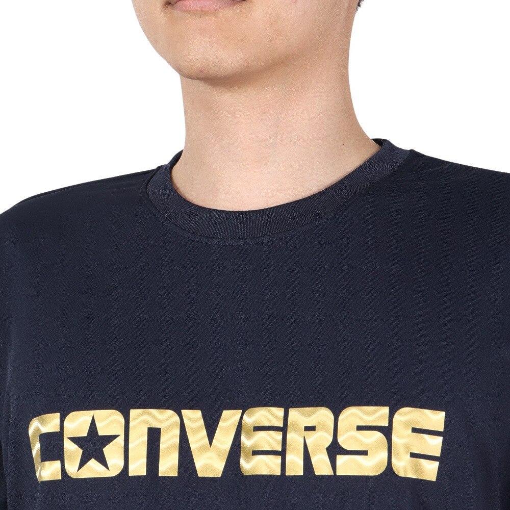 コンバース（CONVERSE）（メンズ）バスケットボールウェア プリントTシャツ CB231356-2900