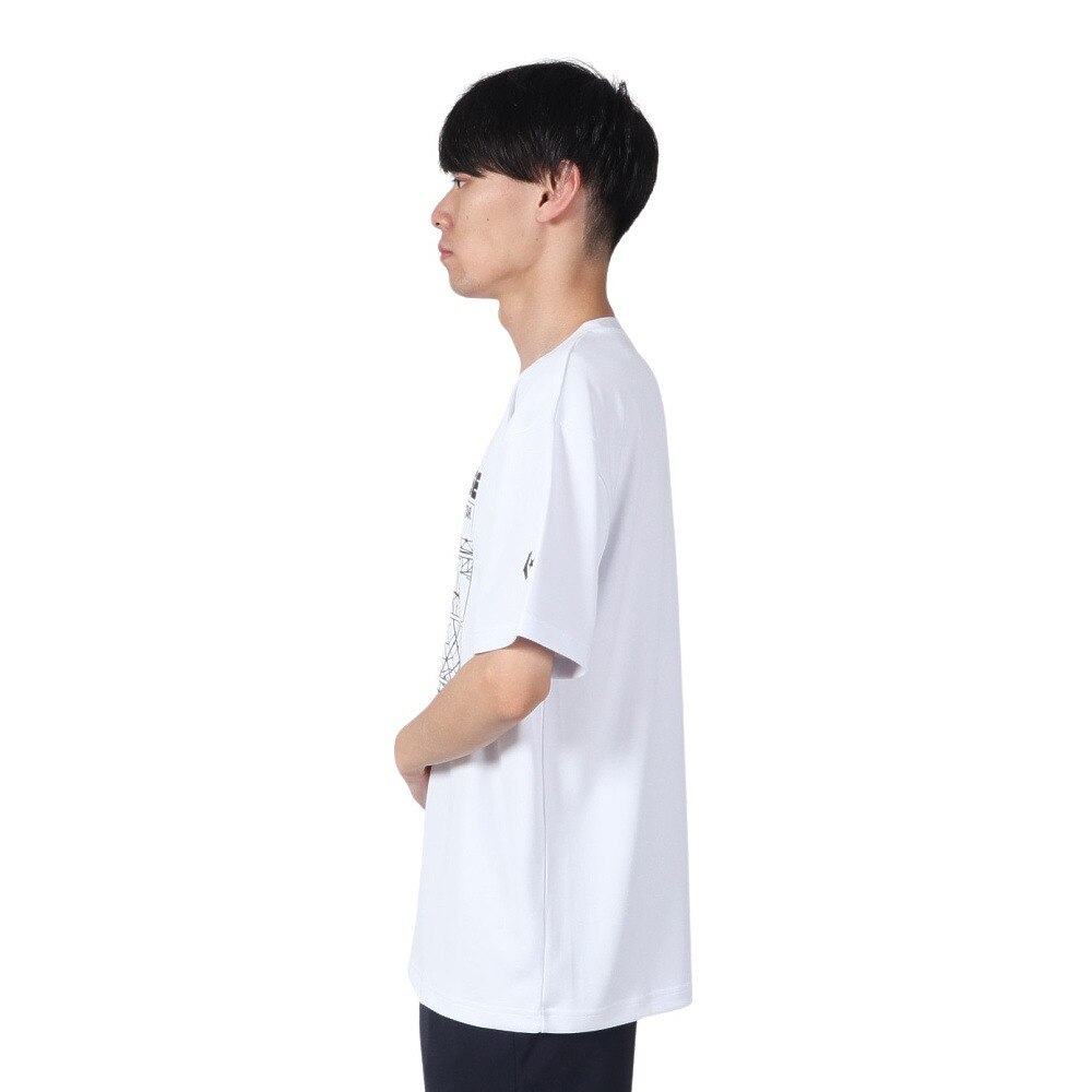 コンバース（CONVERSE）（メンズ）バスケットボールウェア プリントTシャツ CB231362-1100