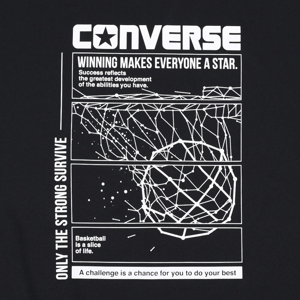 コンバース（CONVERSE）（メンズ）バスケットボールウェア プリントTシャツ CB231362-1911