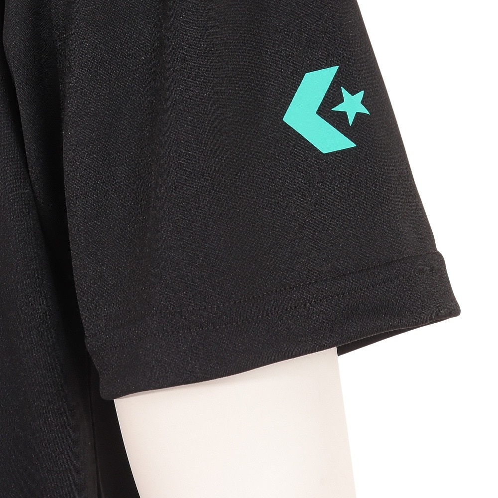 コンバース（CONVERSE） バスケットボールウェア プリント 半袖Tシャツ CB231369-1900