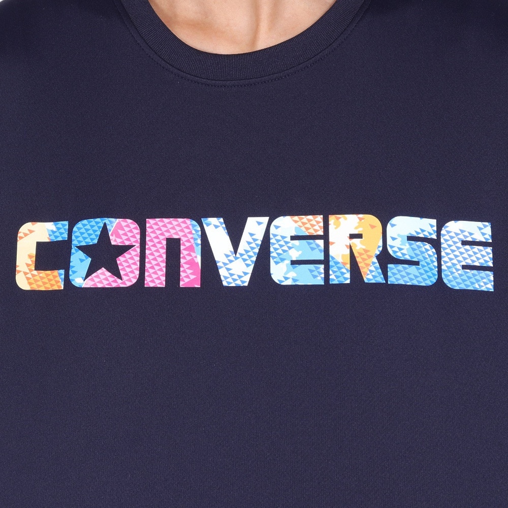 コンバース（CONVERSE）（レディース）バスケットボールウェア 半袖プリントTシャツ CB331353-2900