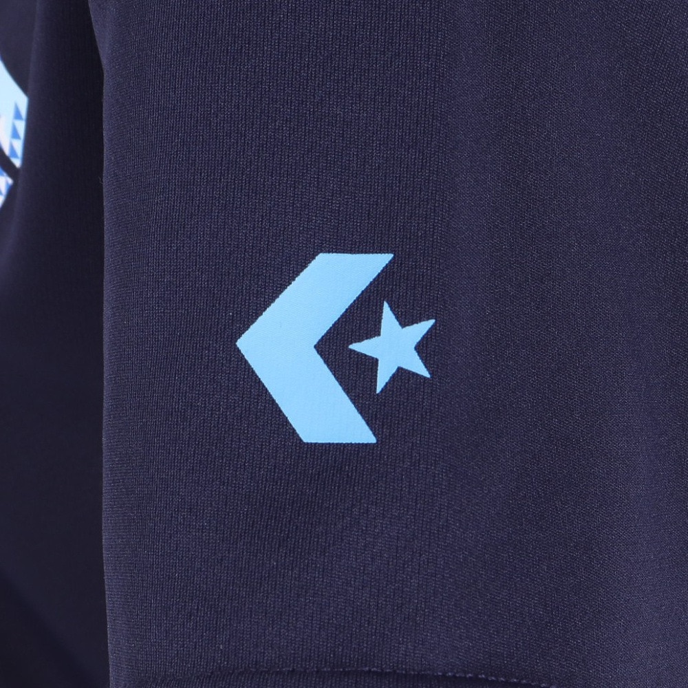 コンバース（CONVERSE）（レディース）バスケットボールウェア 半袖プリントTシャツ CB331353-2900