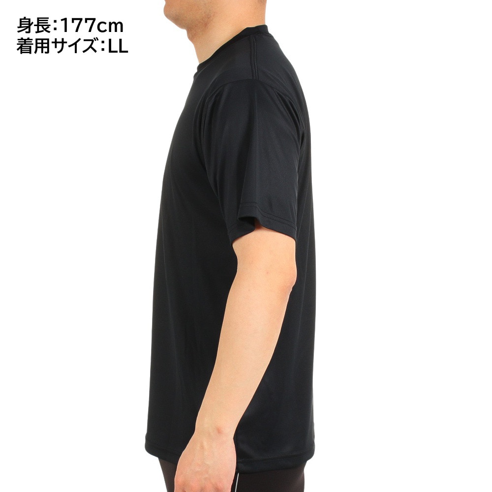 エックスティーエス（XTS）（メンズ）バスケットボールウェア ドライプラス 半袖Tシャツ 751TS3CD0004 BLK