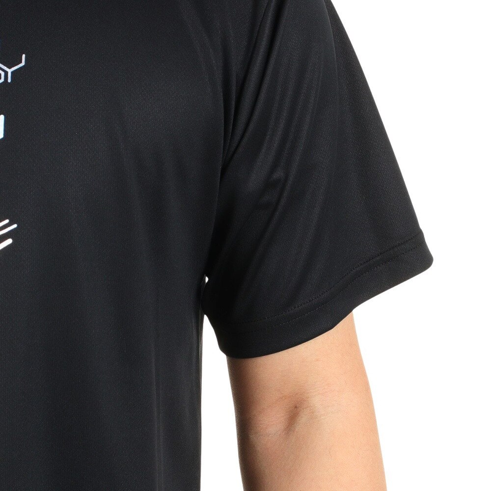 エックスティーエス（XTS）（メンズ）バスケットボールウェア ドライプラス 半袖Tシャツ 751TS3CD0004 BLK