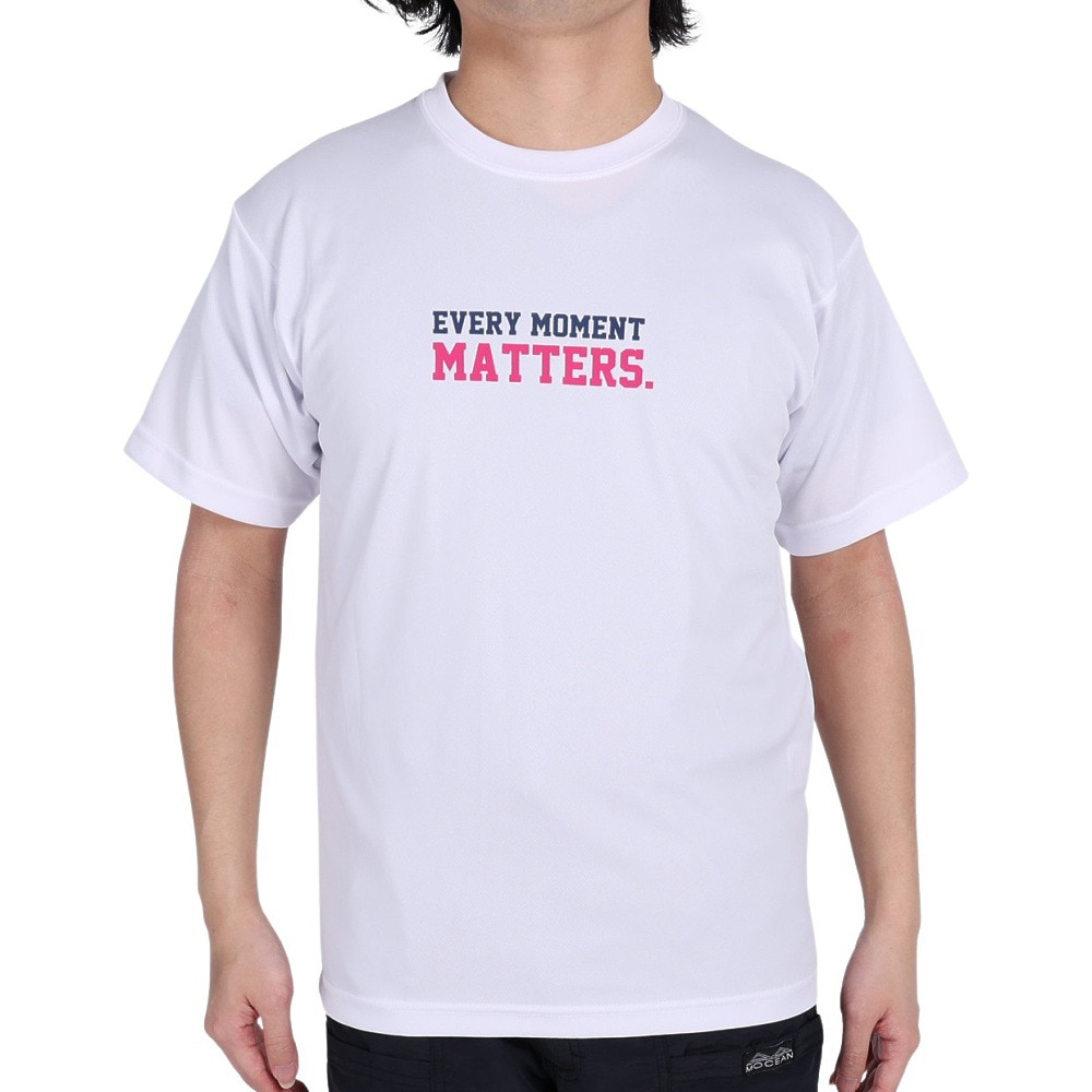 エックスティーエス（XTS）（メンズ）バスケットボールウェア ドライプラス 半袖Tシャツ 751TS3CD0005 WHT