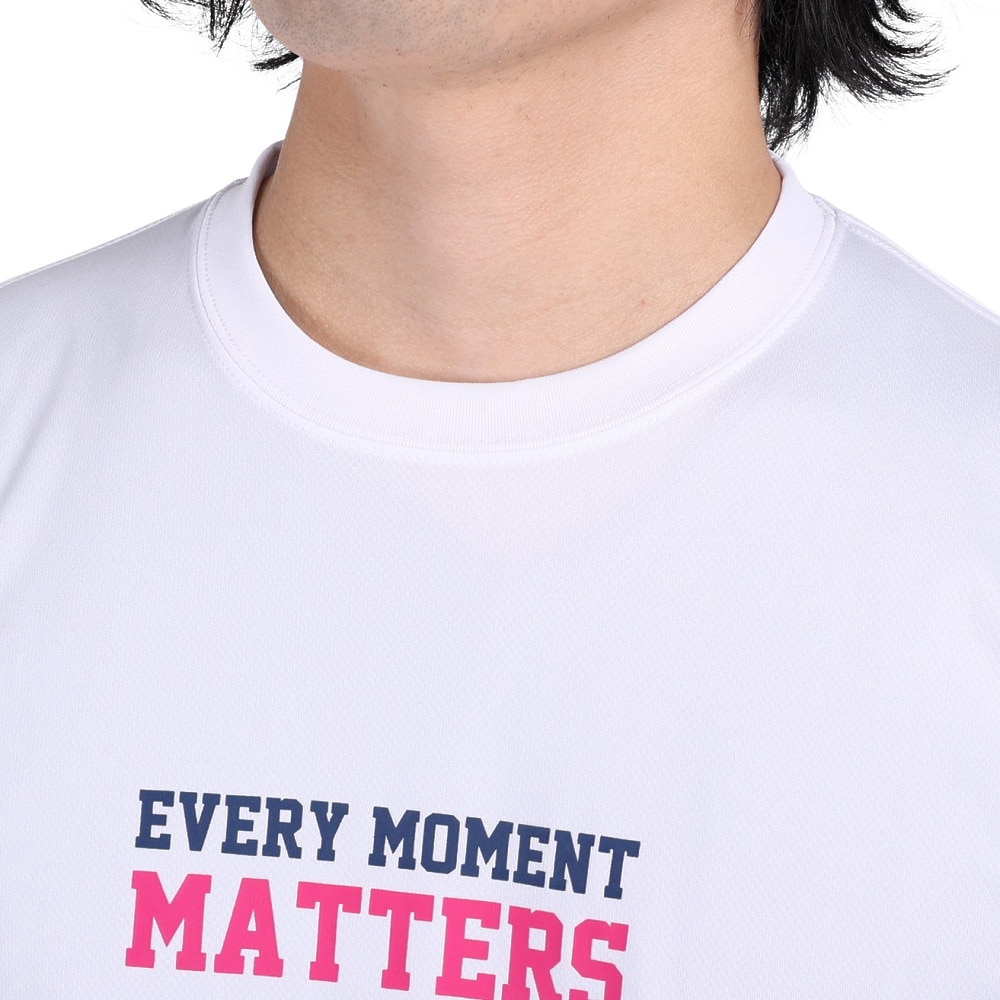 エックスティーエス（XTS）（メンズ）バスケットボールウェア ドライプラス 半袖Tシャツ 751TS3CD0005 WHT