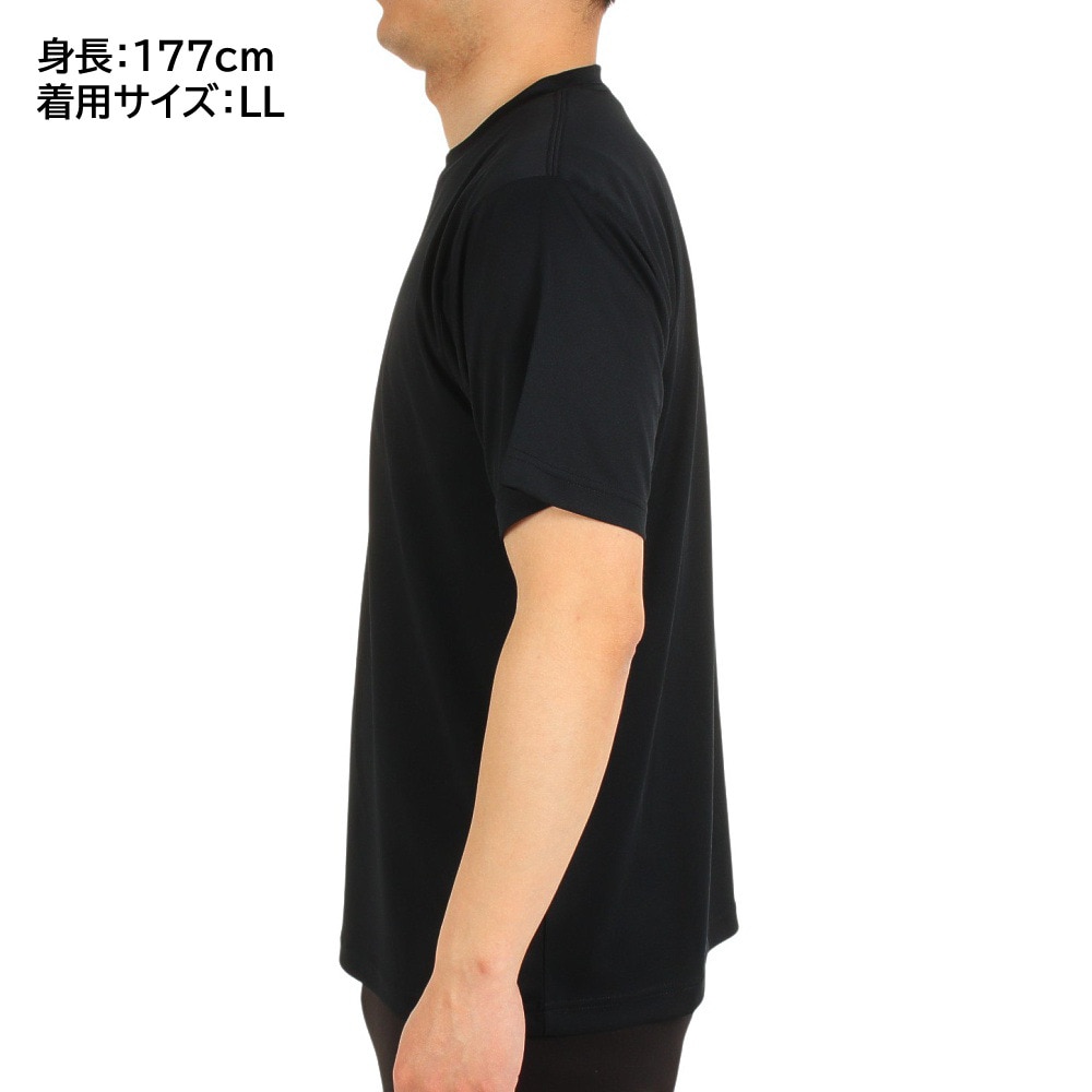エックスティーエス（XTS）（メンズ）バスケットボールウェア ドライプラス 半袖Tシャツ 751TS3CD0006 BLK