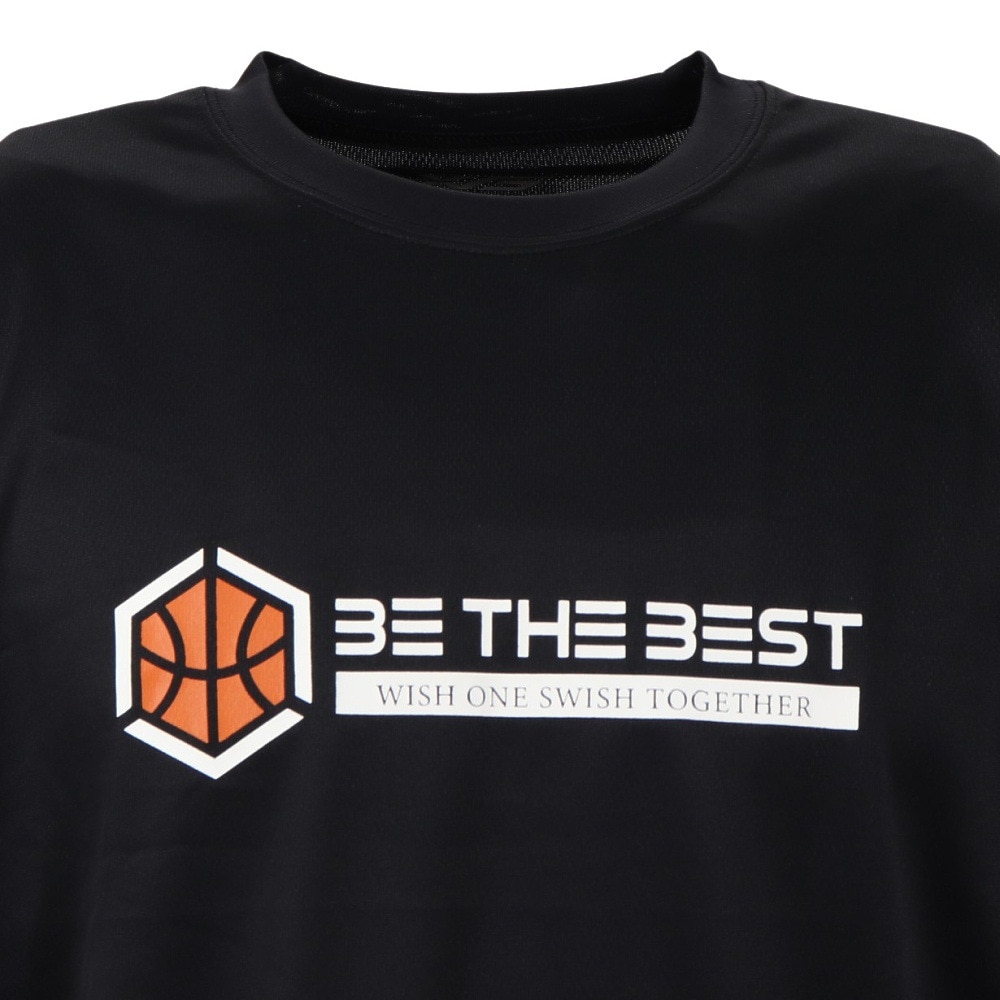 エックスティーエス（XTS）（メンズ）バスケットボールウェア ドライプラス メッセージTシャツ 751TS3ES0009 BLK