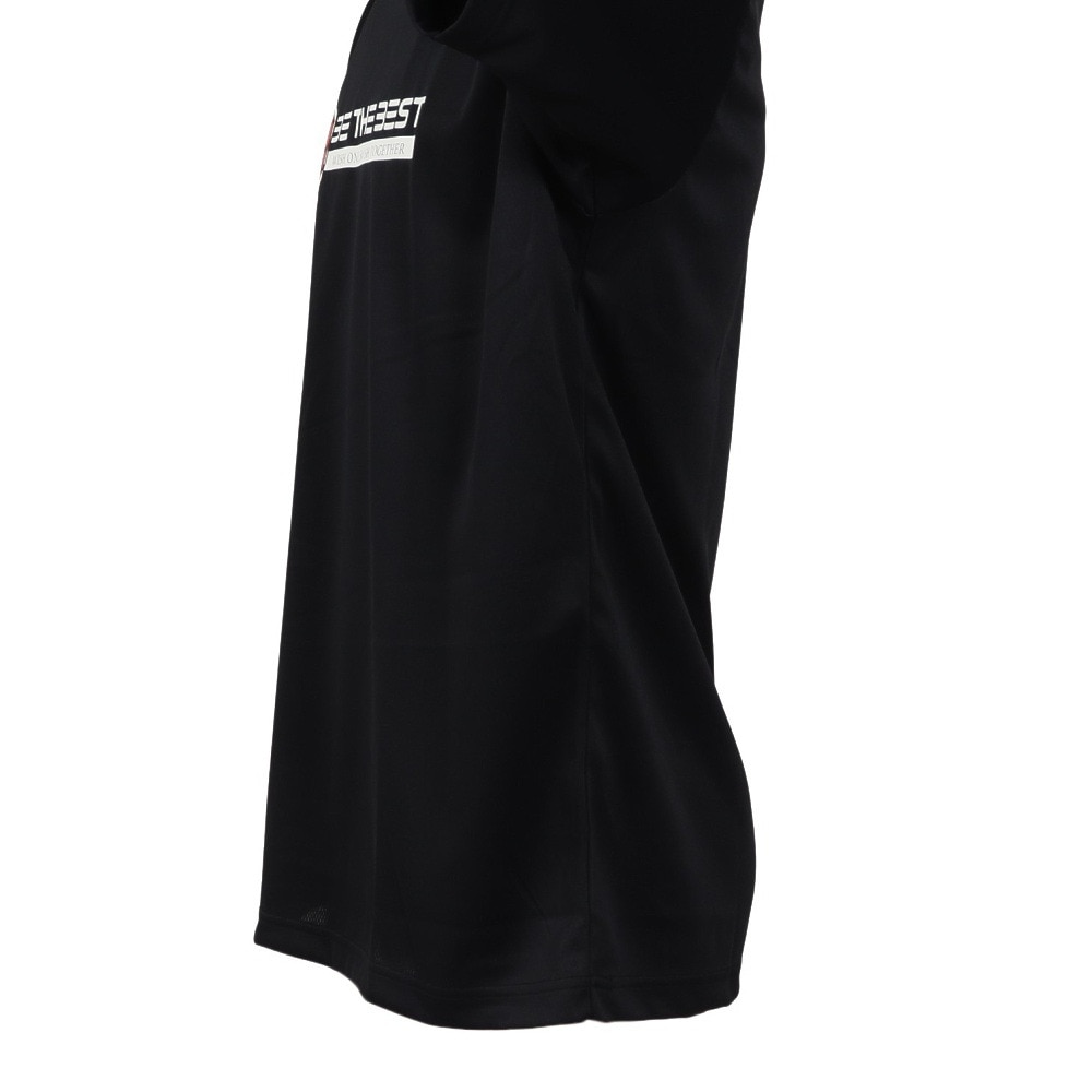 エックスティーエス（XTS）（メンズ）バスケットボールウェア ドライプラス メッセージTシャツ 751TS3ES0009 BLK