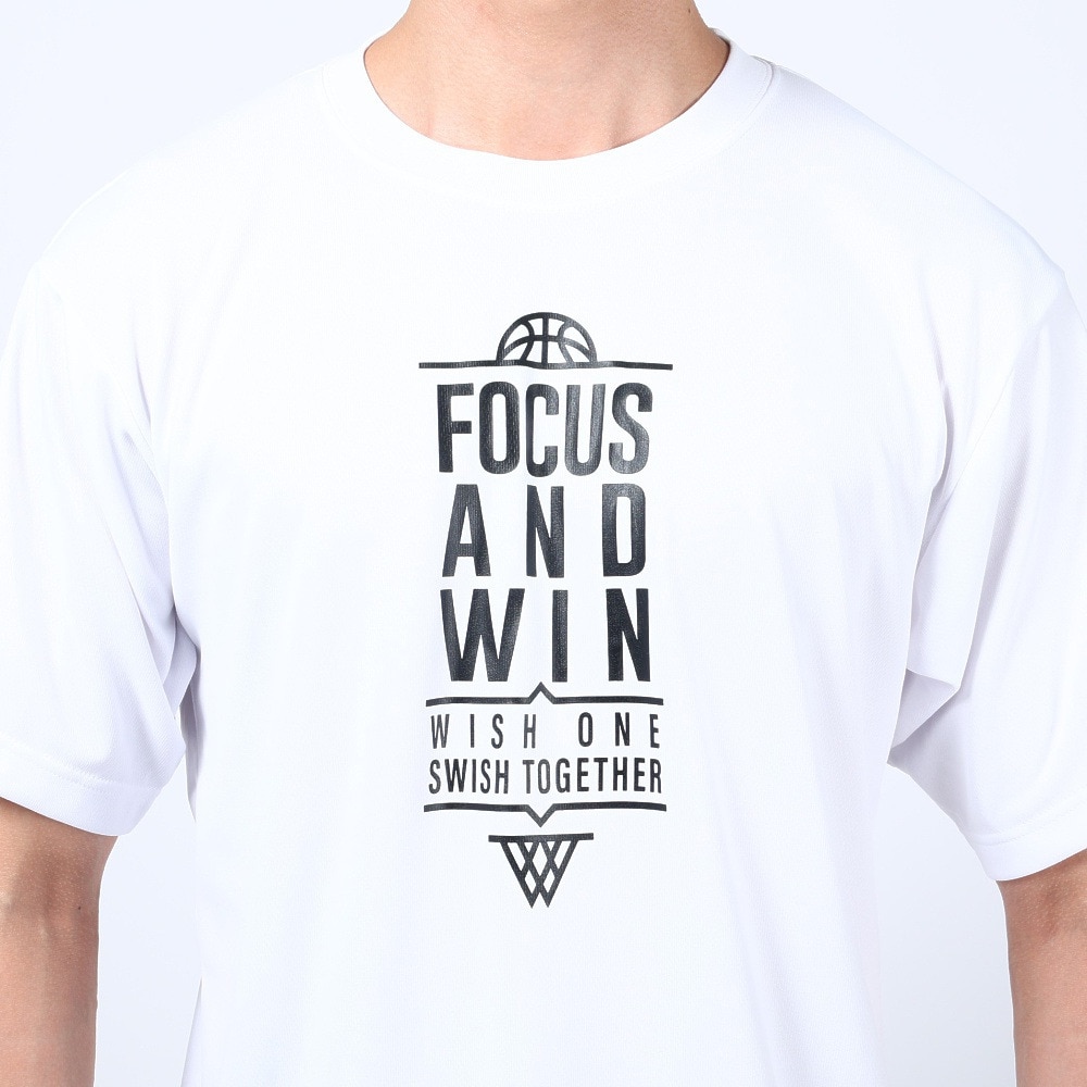 エックスティーエス（XTS）（メンズ）バスケットボールウェア ドライプラス メッセージTシャツ 751TS3ES0011 WHT