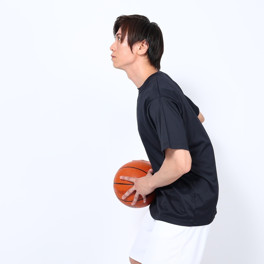 エックスティーエス（XTS）（メンズ）バスケットボールウェア ドライプラス メッセージTシャツ 751TS3ES0013 BLK