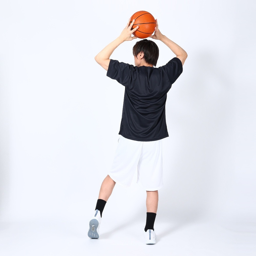 エックスティーエス（XTS）（メンズ）バスケットボールウェア ドライプラス メッセージTシャツ 751TS3ES0013 BLK