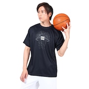 エックスティーエス（XTS）（メンズ）バスケットボールウェア ドライプラス メッセージTシャツ 751TS3ES0013 BLK