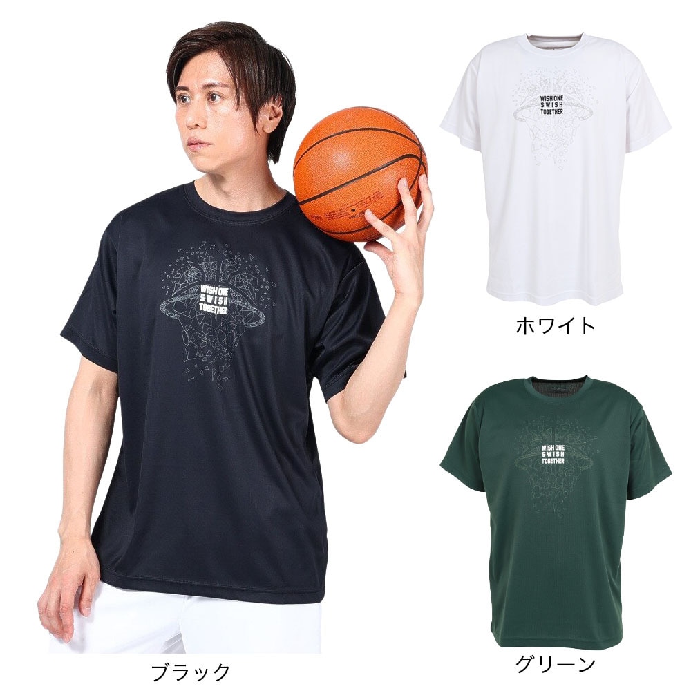エックスティーエス（XTS）（メンズ）バスケットボールウェア ドライプラス メッセージTシャツ 751TS3ES0013 WHT