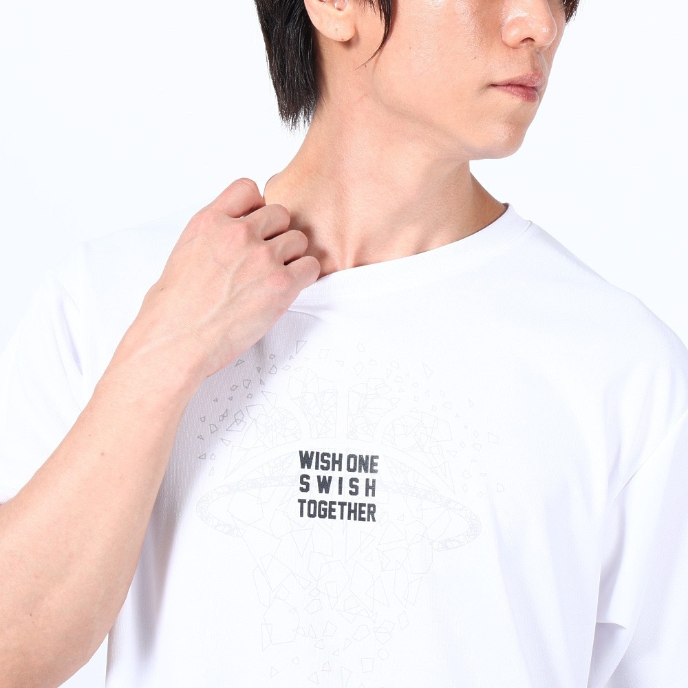 エックスティーエス（XTS）（メンズ）バスケットボールウェア ドライプラス メッセージTシャツ 751TS3ES0013 WHT