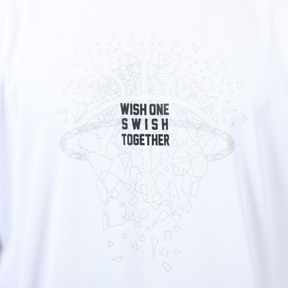 エックスティーエス（XTS）（メンズ）バスケットボールウェア ドライプラス メッセージTシャツ 751TS3ES0013 WHT