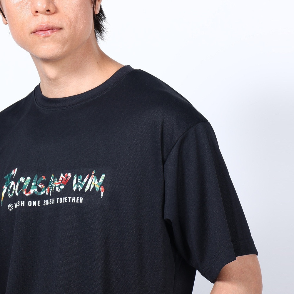 エックスティーエス（XTS）（メンズ）バスケットボールウェア ドライプラス メッセージTシャツ 751TS3ES0014 BLK
