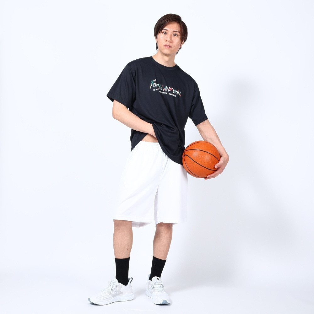 エックスティーエス（XTS）（メンズ）バスケットボールウェア ドライプラス メッセージTシャツ 751TS3ES0014 BLK