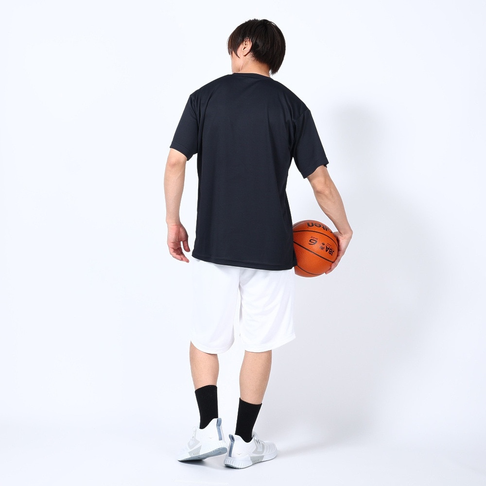 エックスティーエス（XTS）（メンズ）バスケットボールウェア ドライプラス メッセージTシャツ 751TS3ES0014 BLK