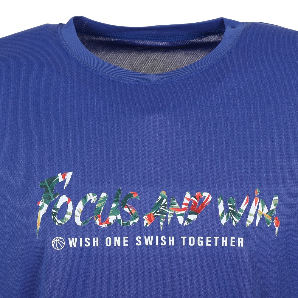 エックスティーエス（XTS）（メンズ）バスケットボールウェア ドライプラス メッセージTシャツ 751TS3ES0014 RBLU