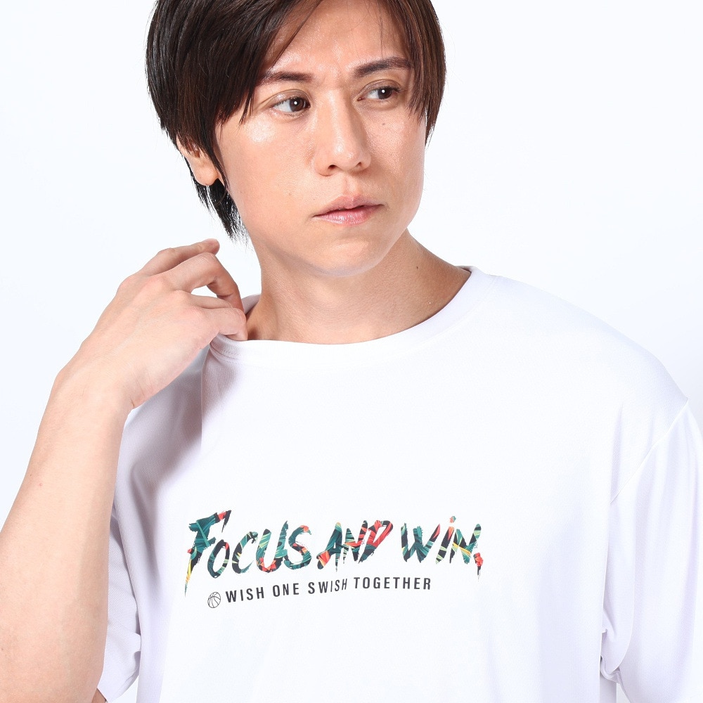 エックスティーエス（XTS）（メンズ）バスケットボールウェア ドライプラス メッセージTシャツ 751TS3ES0014 WHT